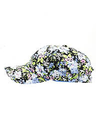 Blue Floral Snapback Cap - Forever Dream Boutique - 2