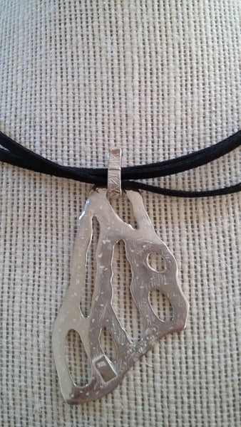 Multi-Strand Suede Pendant Necklace - Forever Dream Boutique - 3