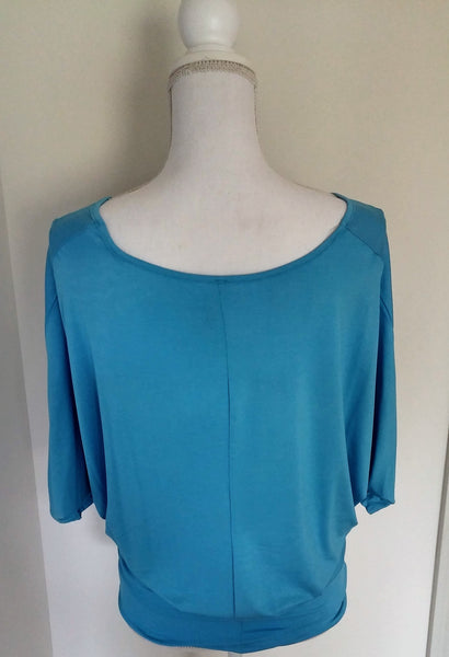 Curvy Light Blue Dolman Top - Forever Dream Boutique - 2