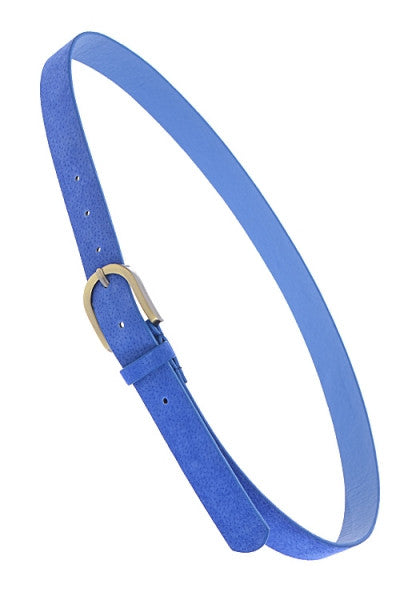 Cobalt Blue Antique Buckle Belt - Forever Dream Boutique - 1
