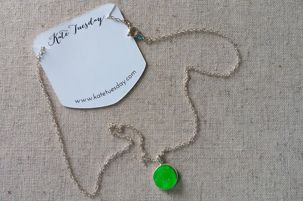Silver Druzy Necklaces - Forever Dream Boutique - 2