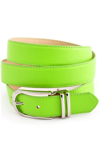 Lime Green Wide Belt - Forever Dream Boutique