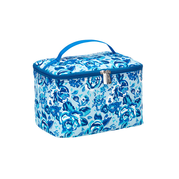 Blue Ivory Cosmetic Makeup Bag