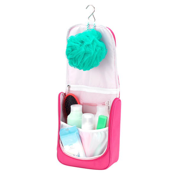 Hot Pink Hanging Travel Case