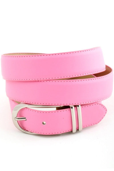 Pink Wide Adjustable Belt - Forever Dream Boutique