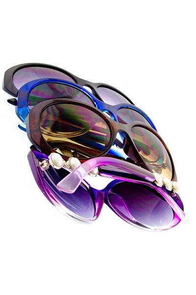 Rhinestone Pearl Sunglasses - Forever Dream Boutique - 1