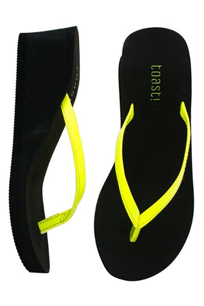 Yellow Flip Flops by Toast! - Forever Dream Boutique - 2